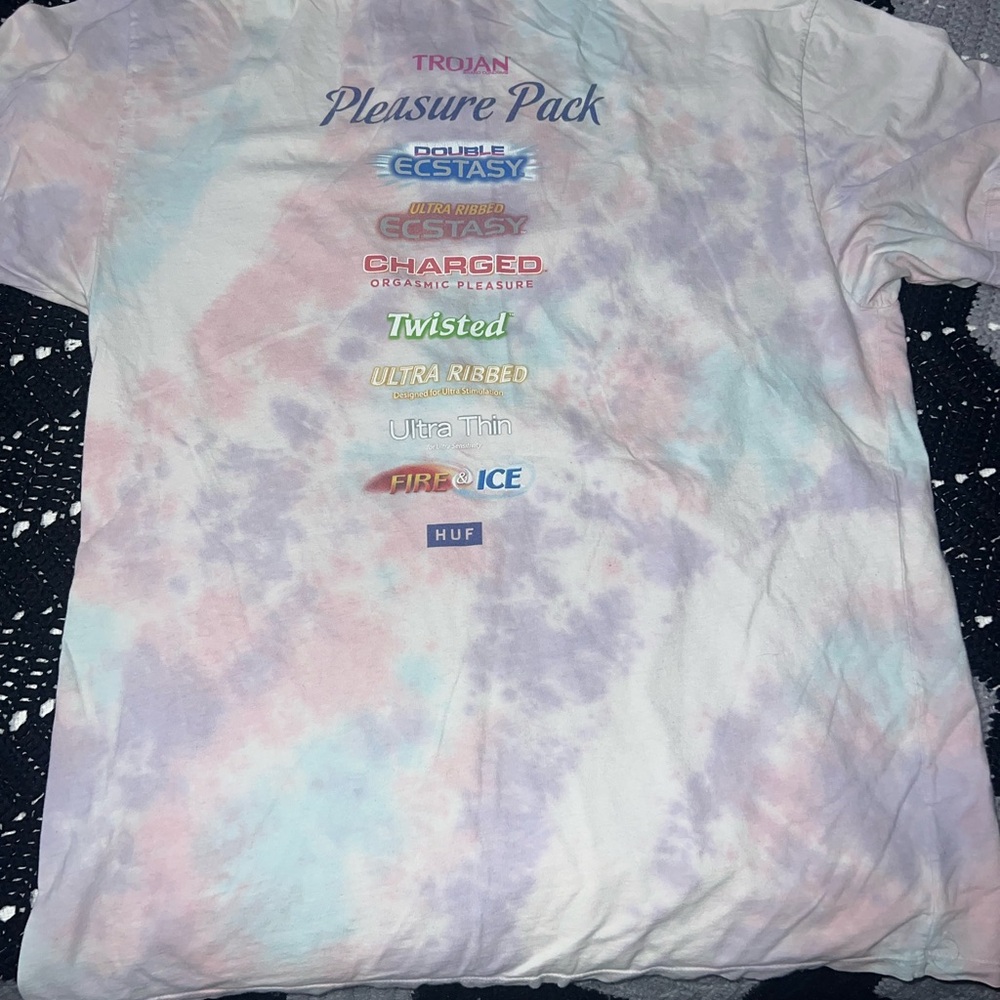 Trojan x HUF Tie-Dye T-Shirt XXL